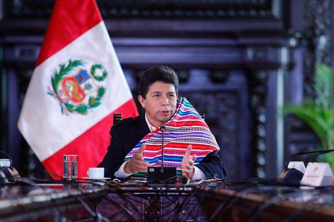 Presiden Peru Pedro Castillo. (Twitter.com/Pedro Castillo Terrones)