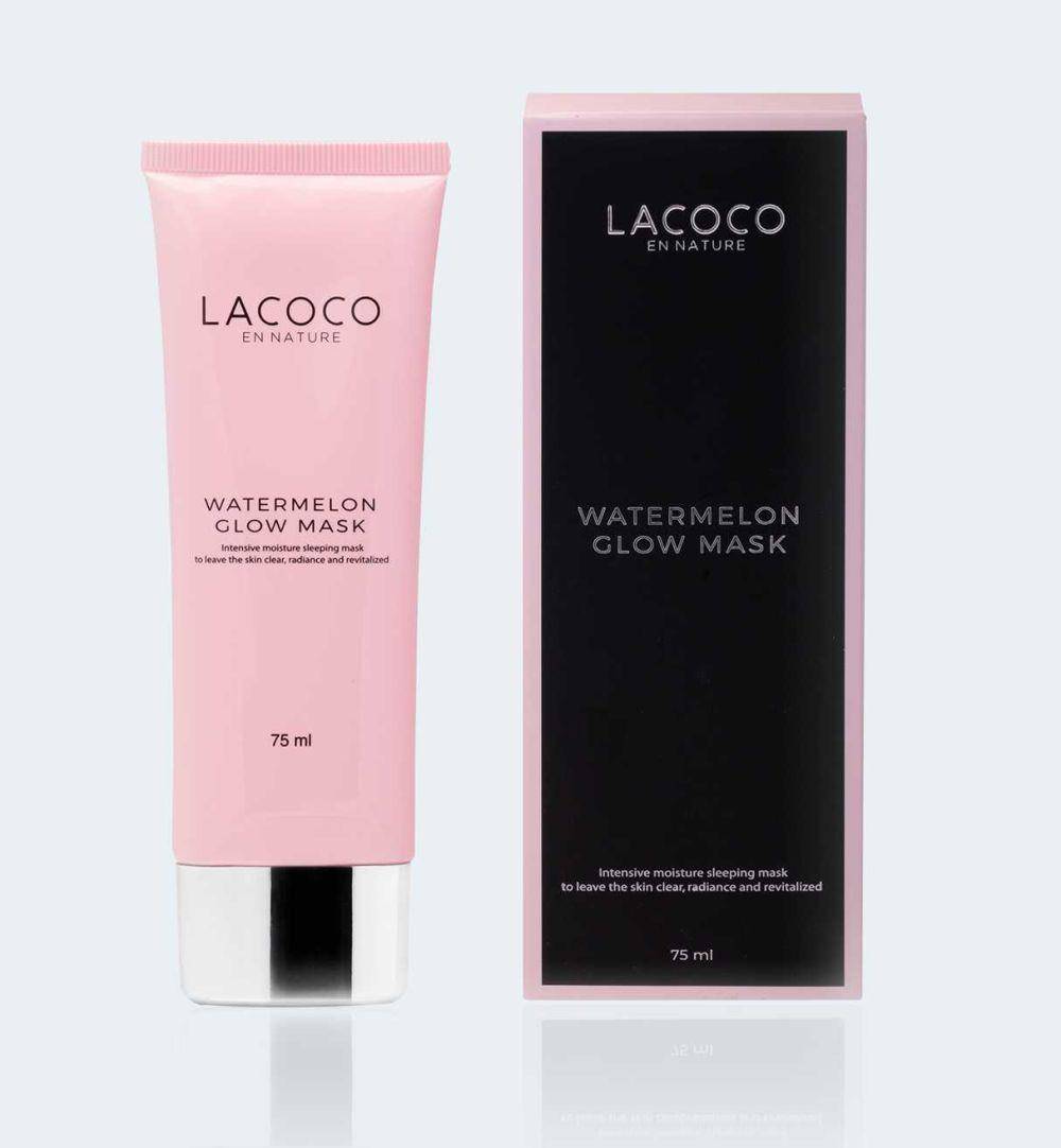 Lacoco Watermelon Glow Mask. (lacoco.co.id)