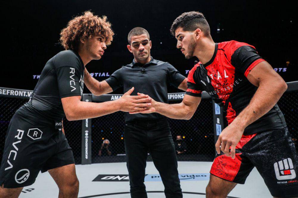 Kade Ruotolo dan Matheus Gabriel (dok. ONE Championship)