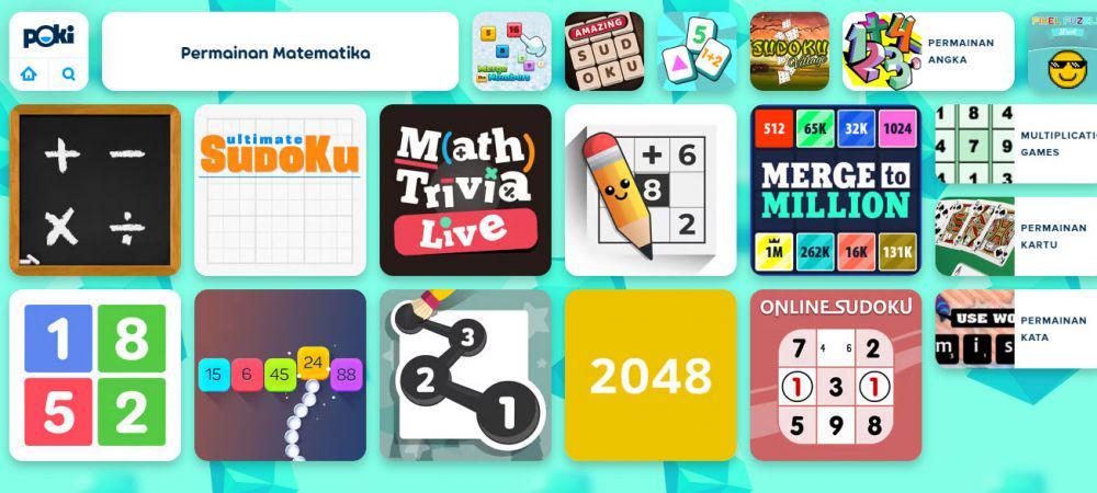5 Permainan Matematika di Poki Games, Cocok untuk Belajar