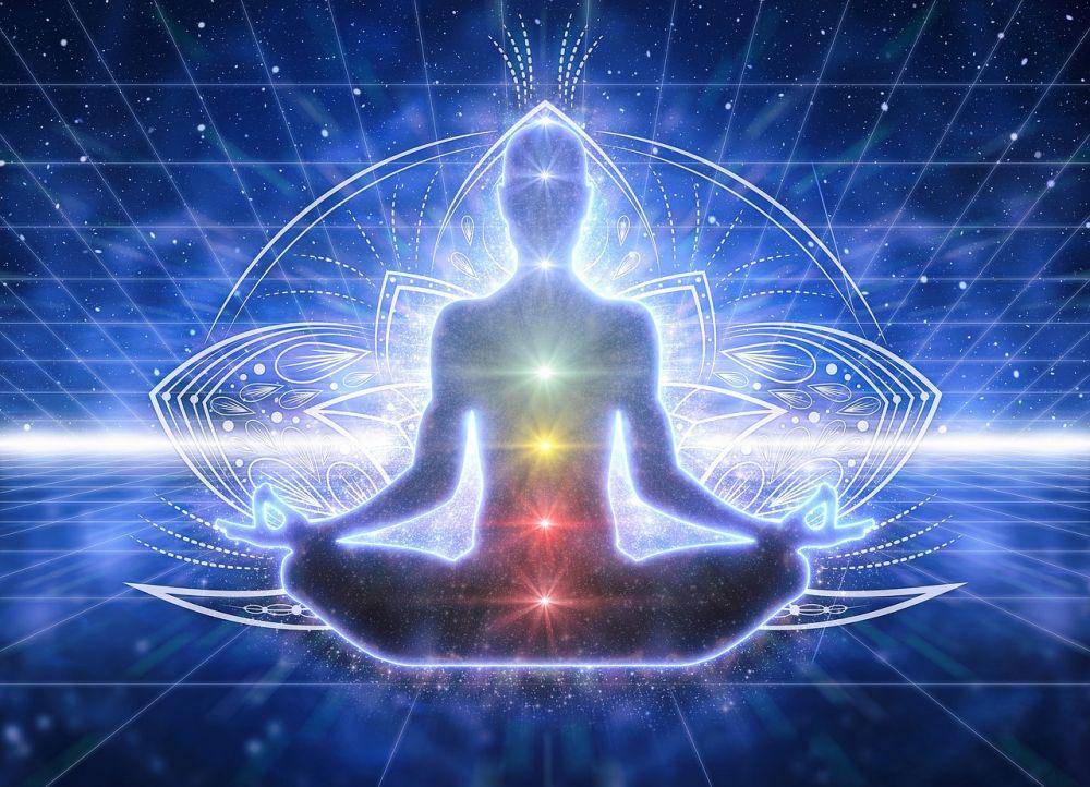 Ilustrasi titik-titik chakra (pixabay)