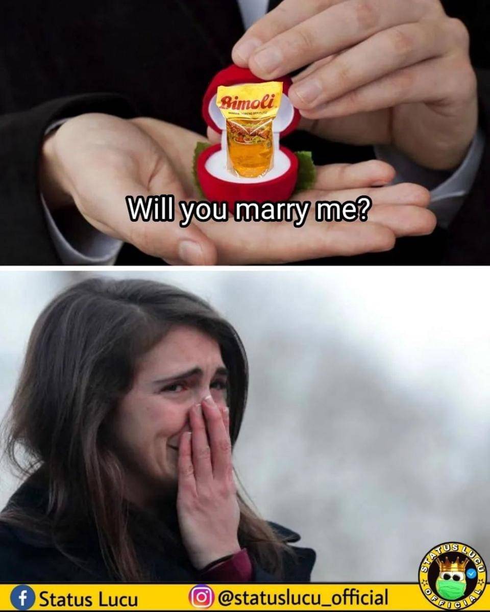 Meme minyak goreng mahal (instagram.com/statuslucu_official)