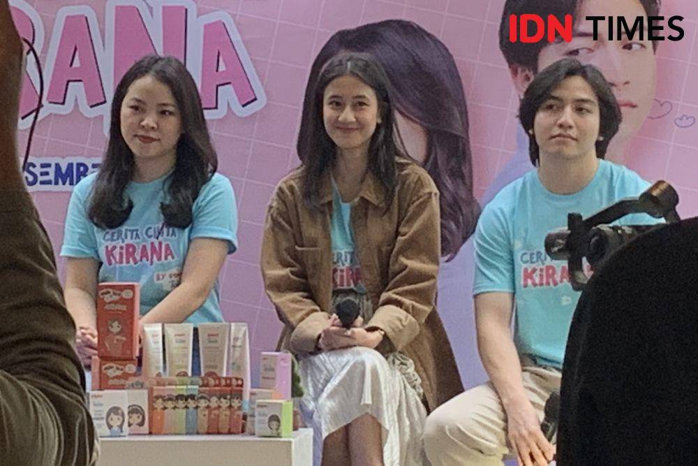 konferensi pers web series Pigeon Teens Season 2, Cerita Cinta Kirana (IDN Times/Rafifa Shabira)