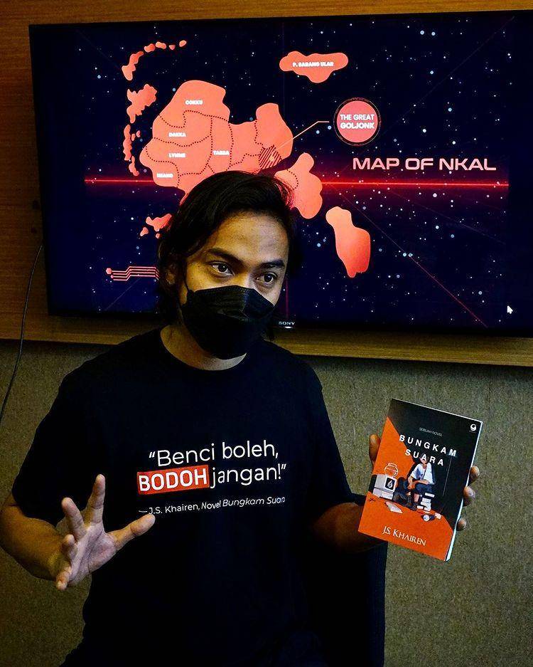 J.S. Khairen dan Buku Bungkam Suara (instagram.com/js_khairen)