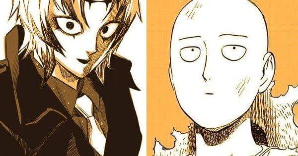 Utusan Tsukuyomi dan Saitama ( tonarinoyj.jp/One Punch Man )