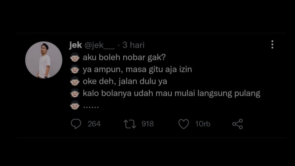 12 Guyonan Warganet saat Izin Nonton Bola, Ending-nya Bikin Emosi!