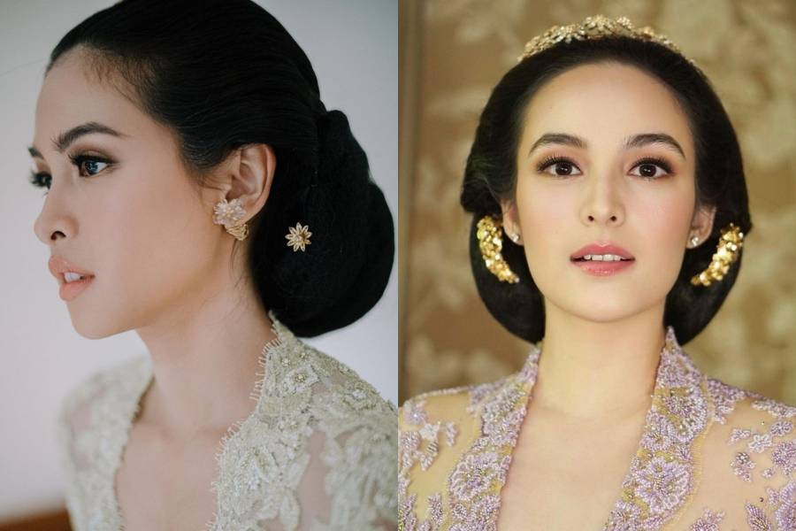 Adu gaya siraman Maudy Ayunda vs Chelsea Islan (instagram.com/maudyayunda | instagram.com/evalovira)