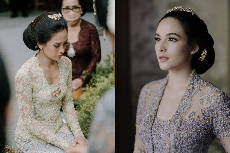 Adu gaya siraman Maudy Ayunda vs Chelsea Islan (instagram.com/mamiehardo | instagram.com/iluminen)