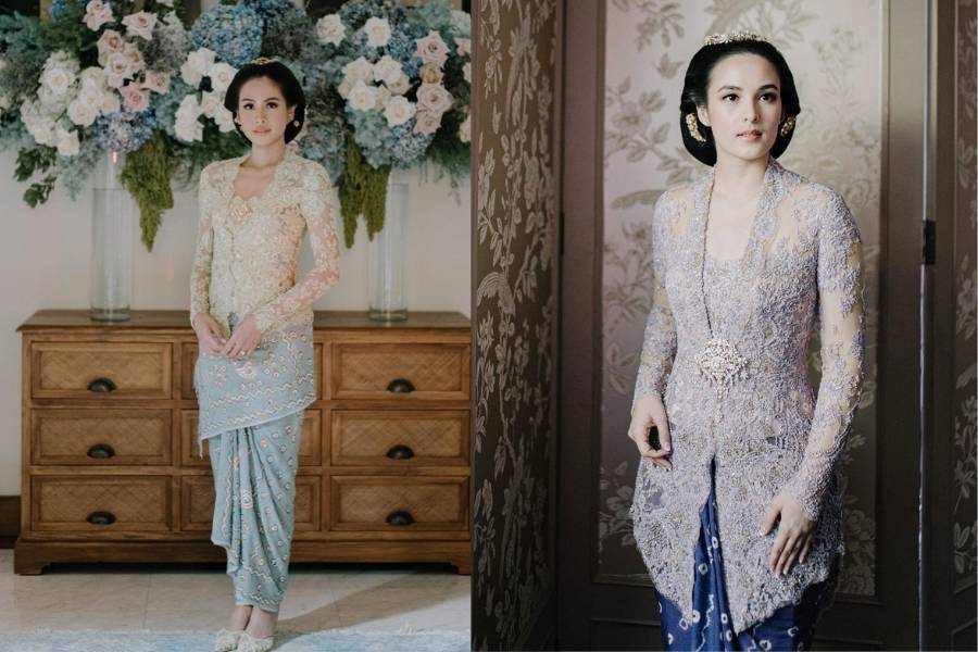 Adu gaya siraman Maudy Ayunda vs Chelsea Islan (instagram.com/maudyayunda | instagram.com/iluminen)