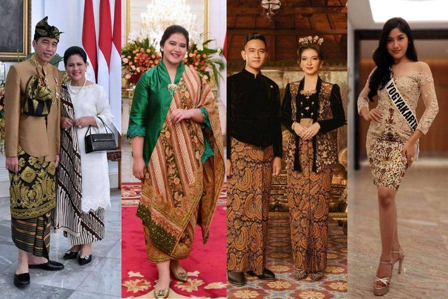 12 Gaya Kebaya Srikandi Jokowi, Khas Keluarga Pejabat yang Elegan!