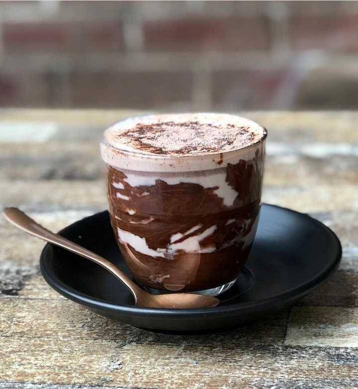 nutella hot chocolate (instagram.com/cucinaespresso)