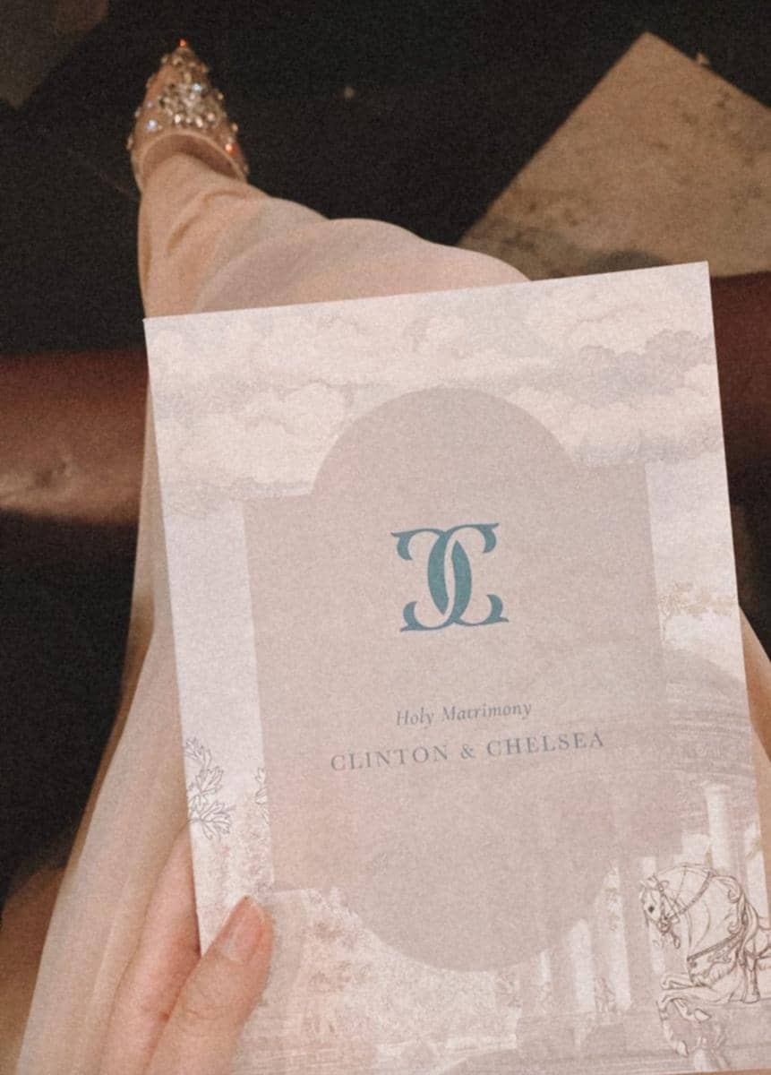Pernak-pernik pernikahan Chelsea (instagram.com/rejillin)