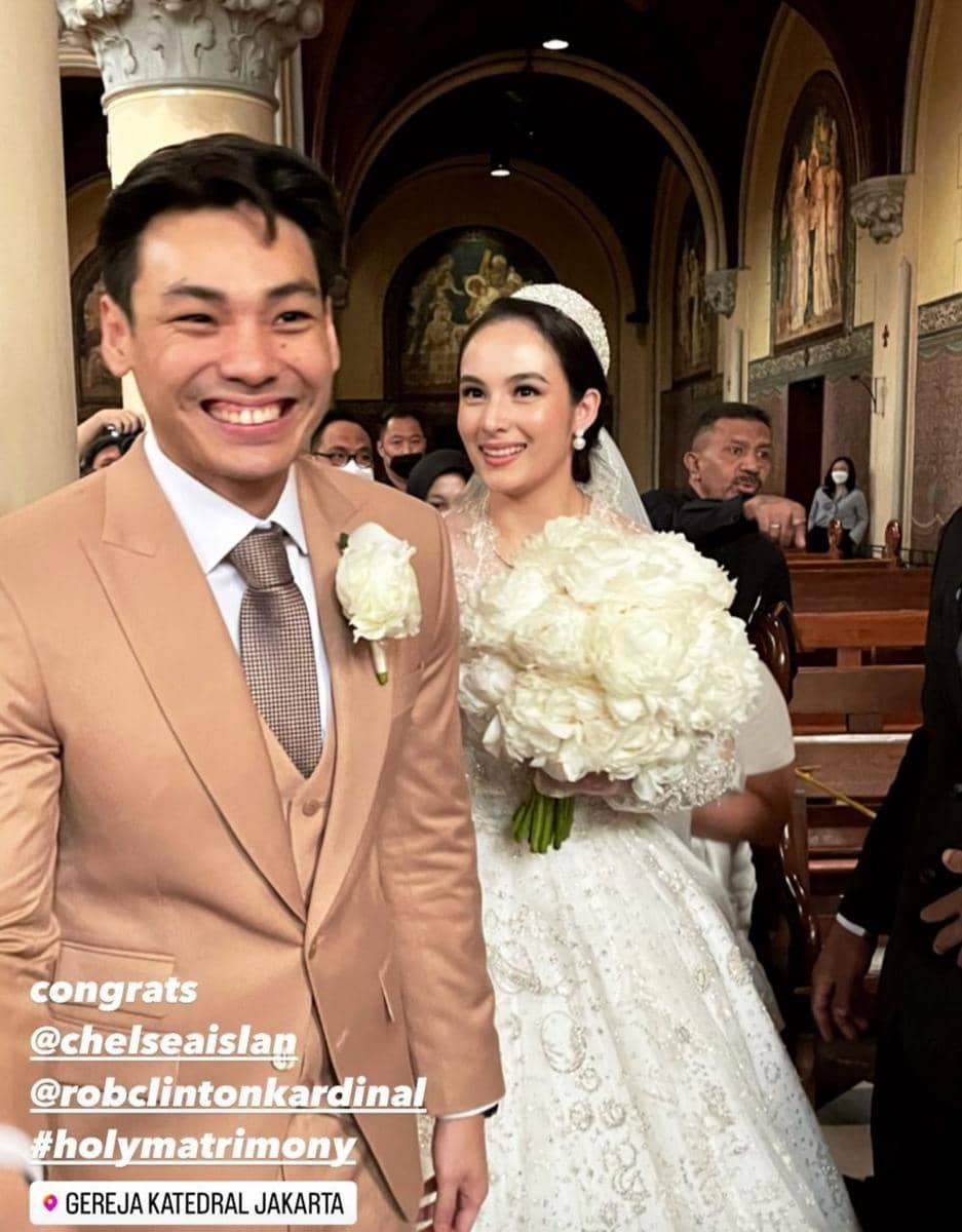 Pernak-pernik pernikahan Chelsea (instagram.com/jusuf_long)