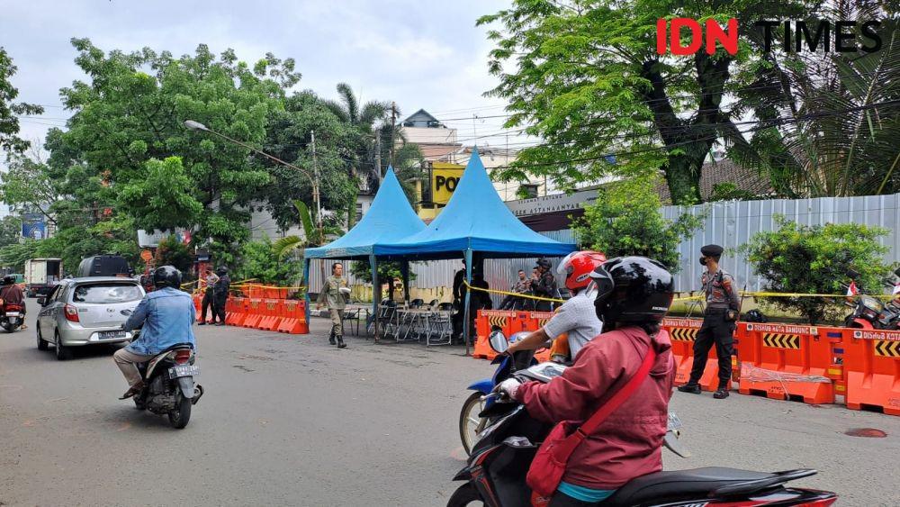 H+1 Bom Bunuh Diri Polsek Astana Anyar, Jalan Mulai Dibuka
