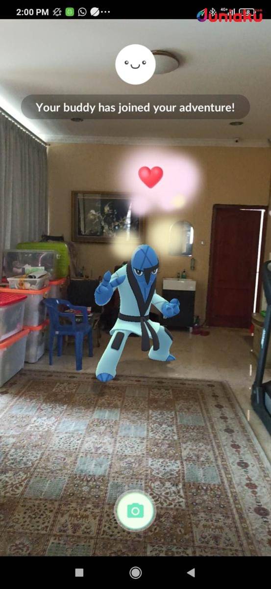 Screenshot Pokemon GO dari akun Fahrul Nurullah. (Dok. Niantic, Inc./Pokemon GO)