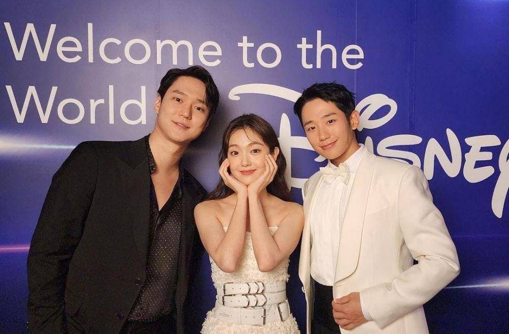 Go Kyung Pyo, Kim Hye Jun, dan Jung Hae In (instagram.com/hyello._.o)