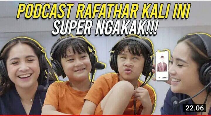 9 Potret Podcast Terbaru Rafathar, Ungkap Ingin Jadi Atlet!