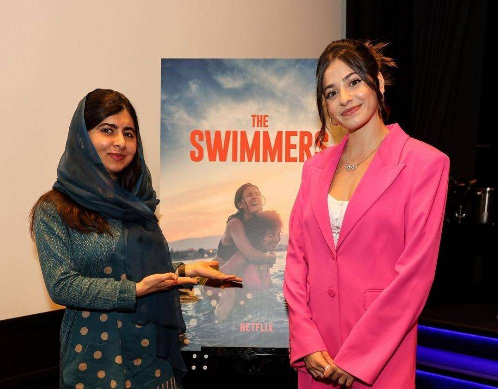 Yusra Mardini di premiere film The Swimmers (instagram.com/yusramardini)