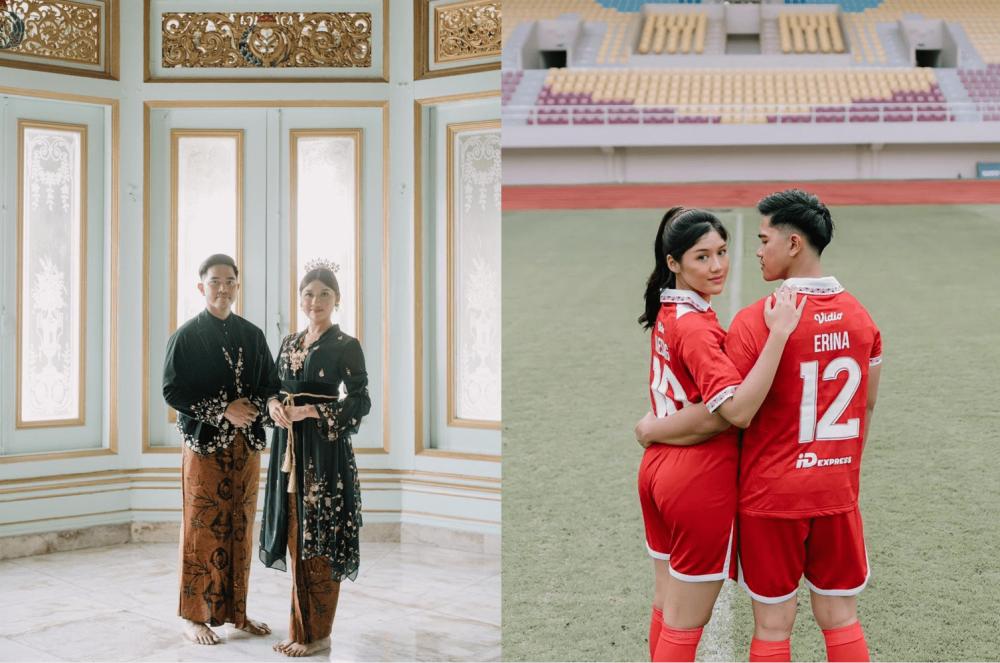 16 Konsep Prewedding Kaesang-Erina, dari Adat Papua hingga Gorontalo!