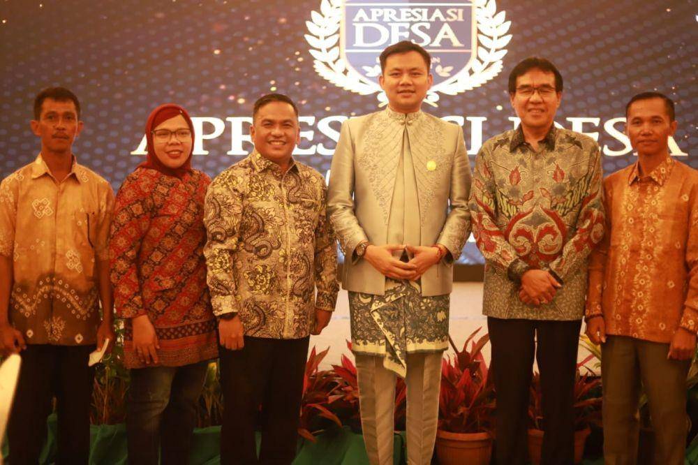 Desa Bukit Jaya raih penghargaan dalam ajang Apresiasi Desa Keterbukaan Informasi Publik Desa Tahun 2022 (Dok. Kabupaten Musi Banyuasin)