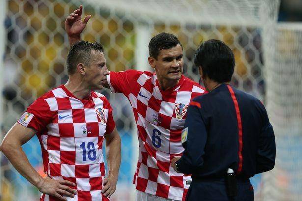 Kroasia vs Brasil di Piala Dunia 2014. (mirror.co.uk)
