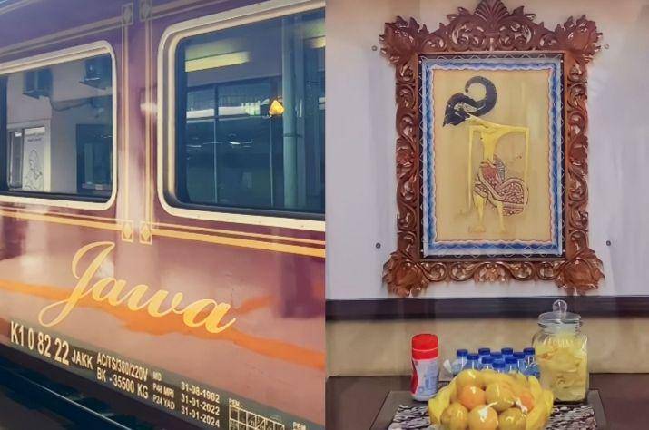 kolase kereta wisata tipe Jawa (instagram.com/kawisata)