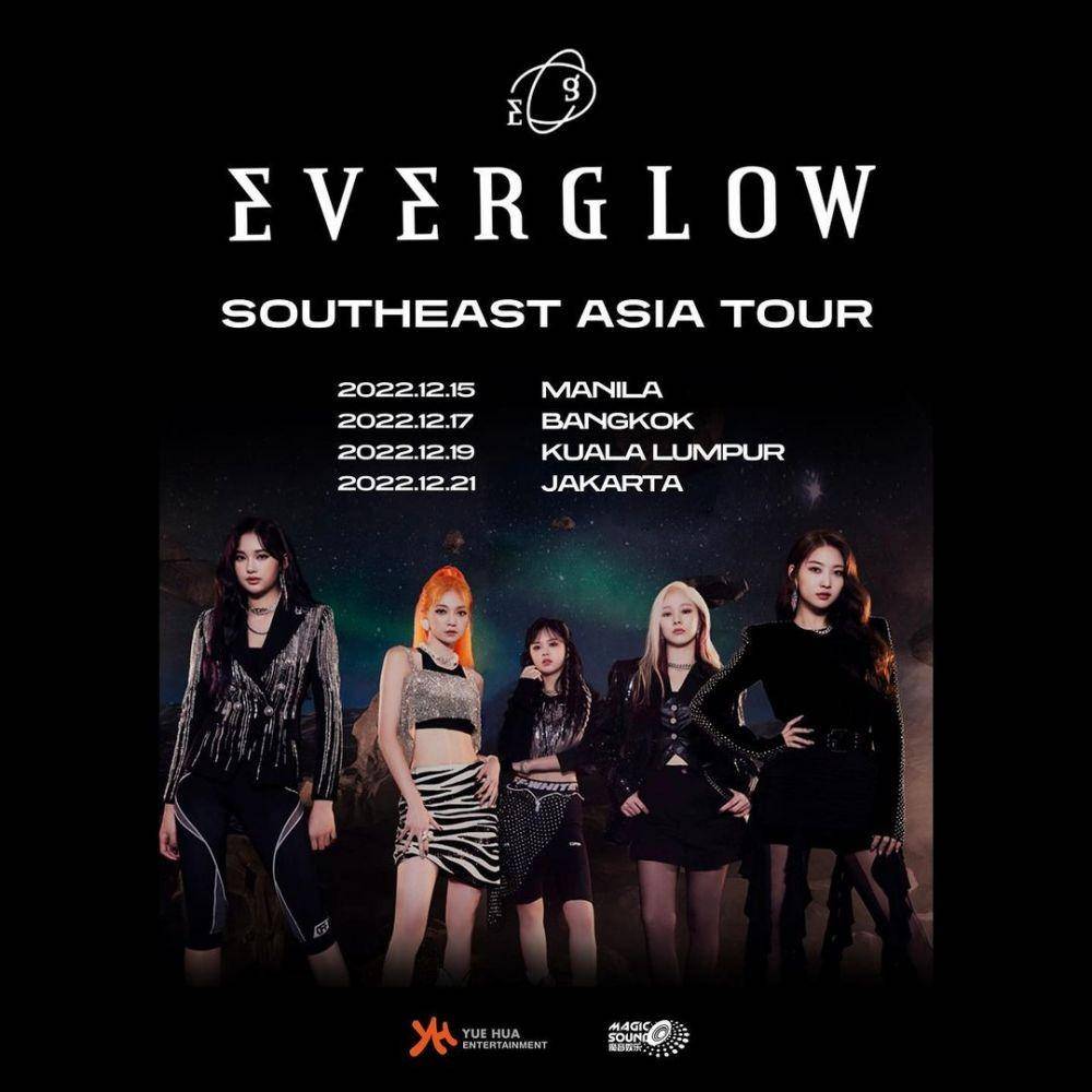 poster konser EVERGLOW (instagram.com/magicsoundkpop)