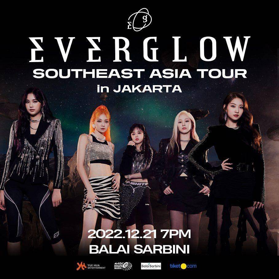 poster konser EVERGLOW (instagram.com/magicsoundkpop)