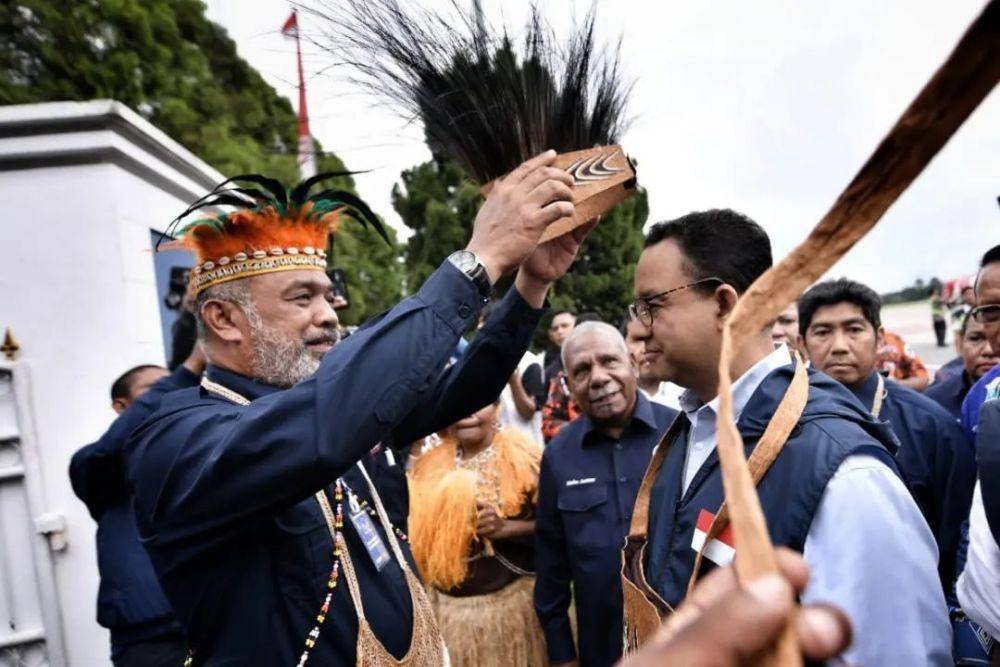 Anies Baswedan melakukan safari politik ke Tanah Papua pada Kamis (8/12/2022). (instagram.com/aniesbaswedan)