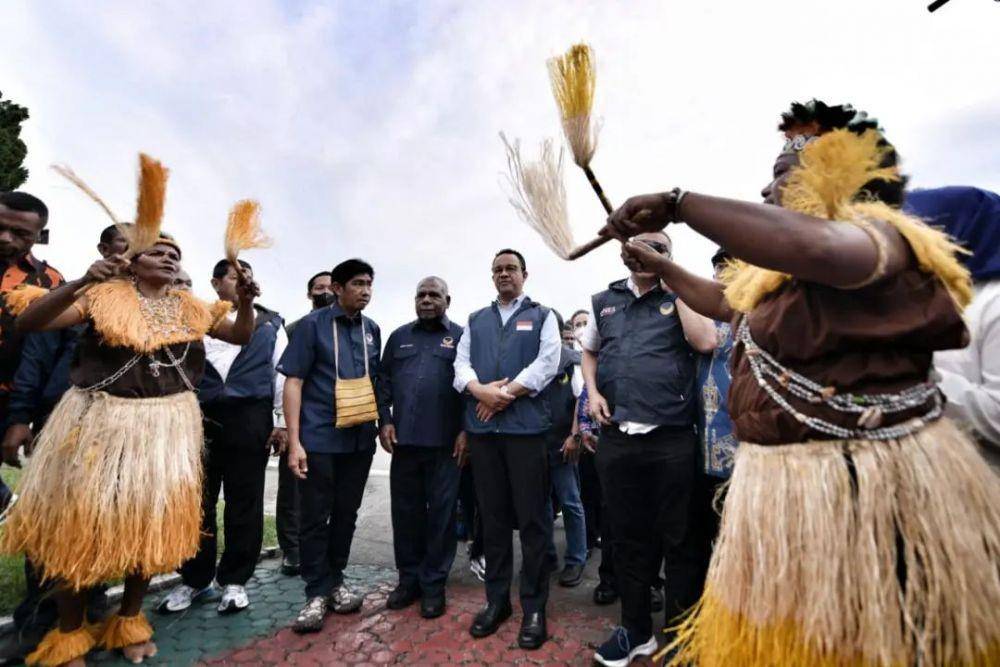 Anies Baswedan melakukan safari politik ke Tanah Papua pada Kamis (8/12/2022). (instagram.com/aniesbaswedan)