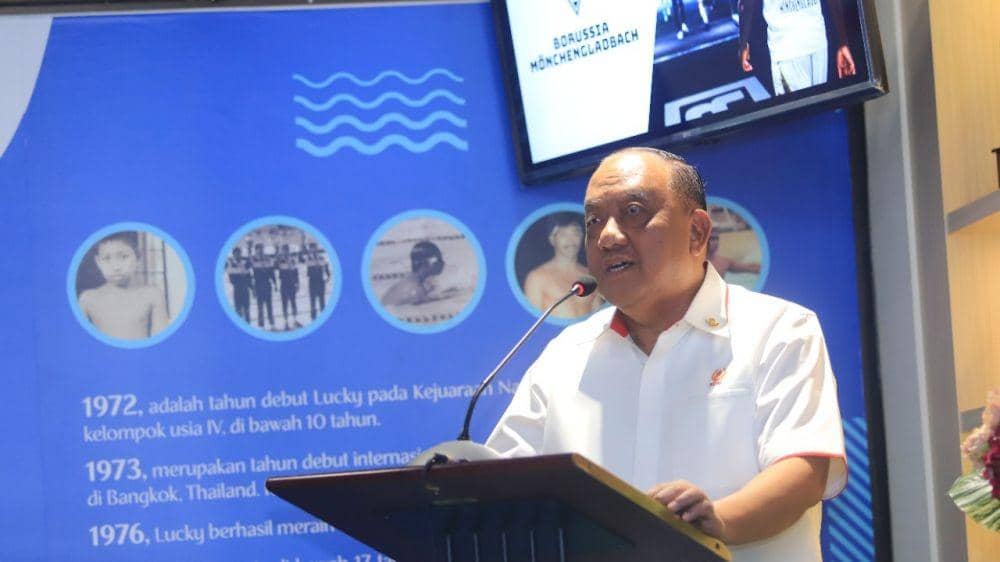 Ketum KONI Pusat, Marciano Norman. (dok. KONI Pusat).