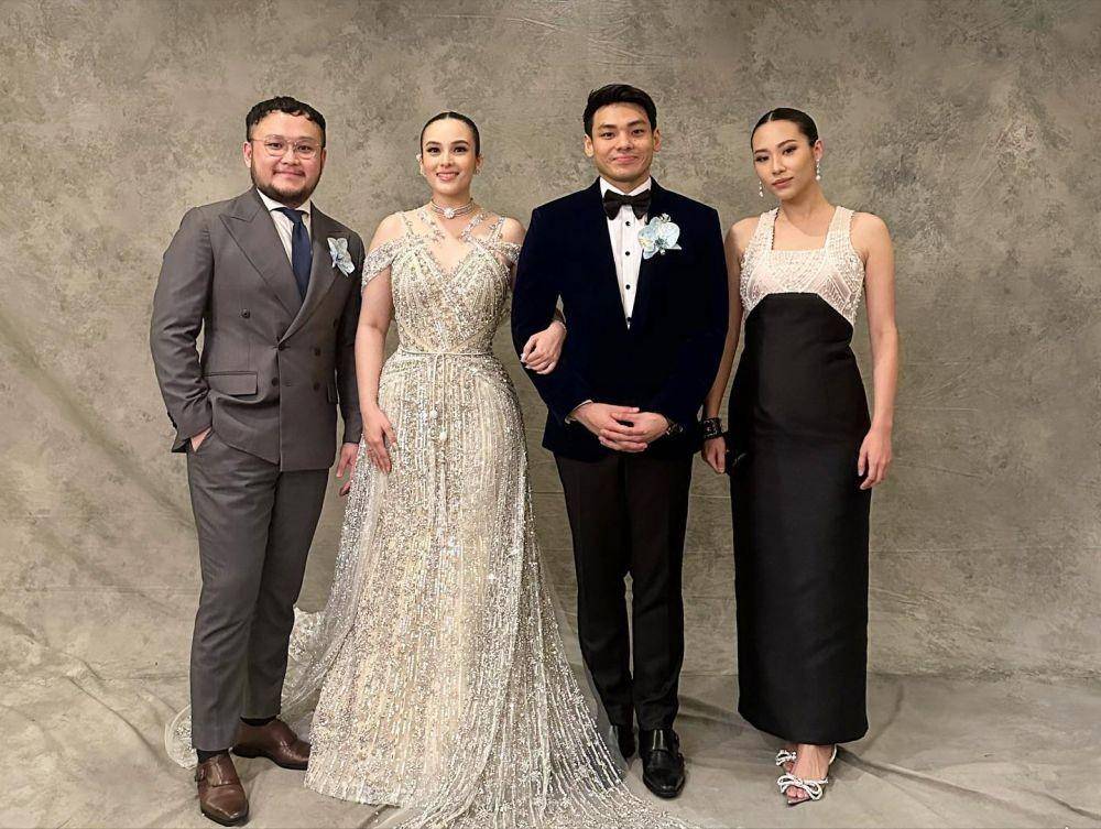 Busana dan makeup resepsi Chelsea Islan (instagram.com/samuelwongso)