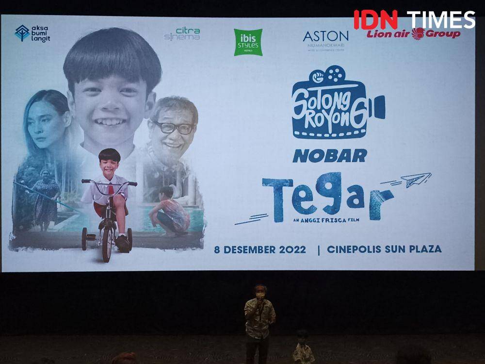 Tegar merupakan film drama Indonesia tahun 2022 yang menggaungkan semangat inklusi (IDN Times/Masdalena Napitupulu)