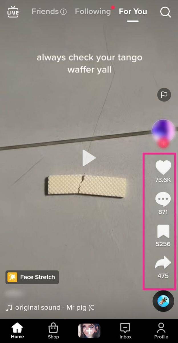 ilustrasi tampilan aplikasi beserta fitur yang ada di TikTok (dok. Pribadi/Hay Lee)