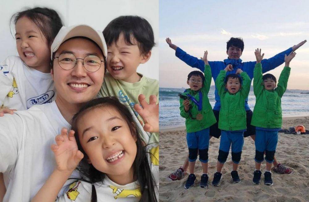 potret aktor Korea populer dan anak (instagram.com/yoonsanghyun0921 | instagram.com/songilkook)