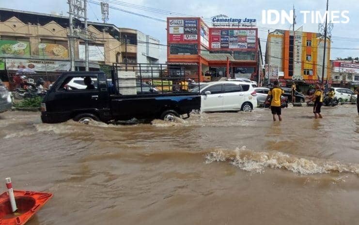 Banjir Masih Terjadi di Palembang, Bukti Tata Ruang Makin Semrawut