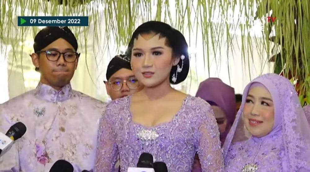 Busana dan makeup Midodareni Erina Gudono (doc. YouTube/KompasTV)
