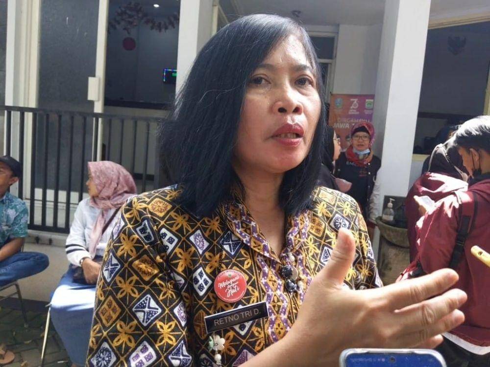 Kepala Bidang Rehabilitasi Sosial Dinsos Kabupaten Malang, Retno Tri Damawanti. (Foto: Rizal Adhi Pratama)
