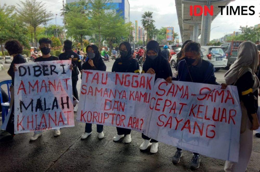 Hari Anti Korupsi Sedunia, Mahasiswa Unhas Soroti Penegak Hukum Sulsel