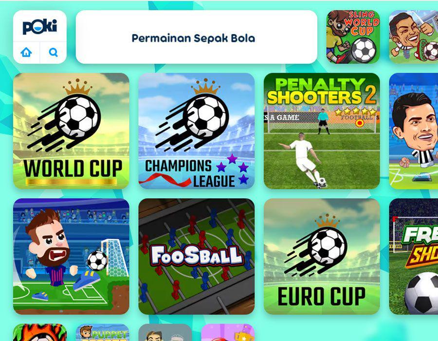 5 Permainan Sepak Bola Poki Games via Handphone, Gratis!