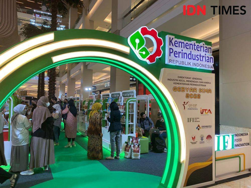 Gebyar IKMA 2022. (IDN Times/Vadhia Lidyana)