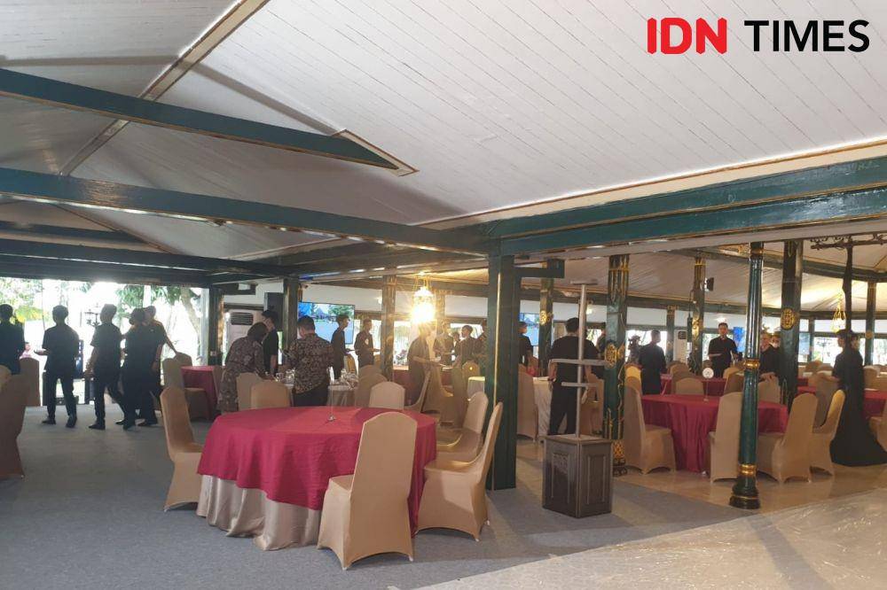 Pendopo Royal Ambarukmo, lokasi akad nikah Kaesang dan Erina. (IDN Times/Uni Lubis)