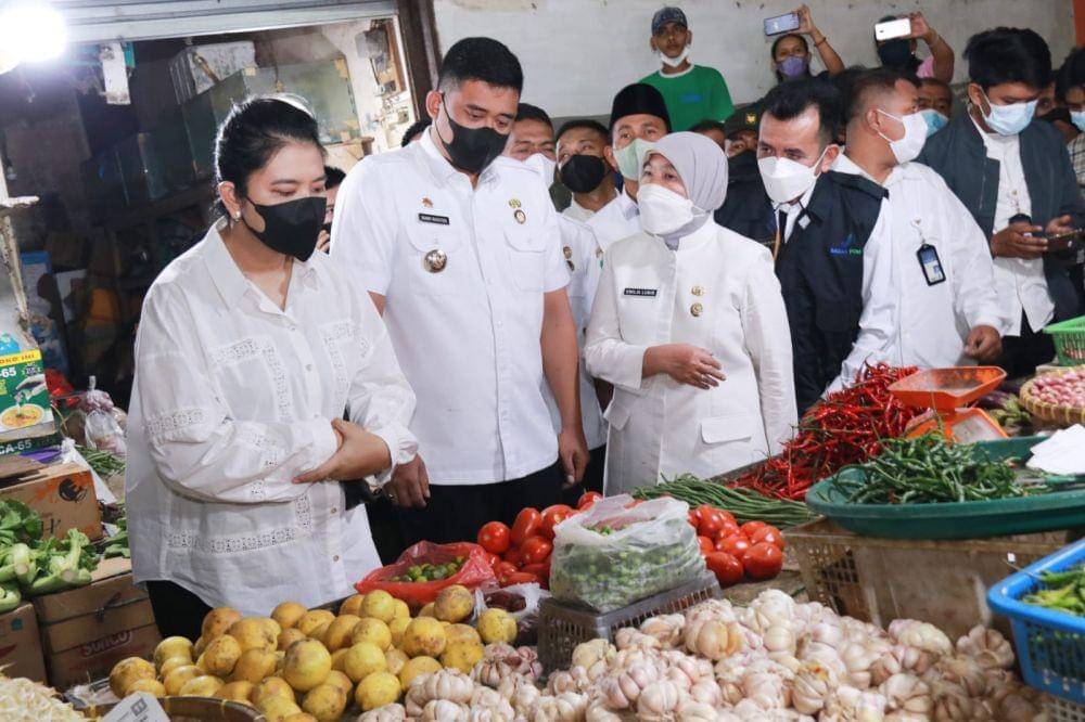 Pemko Medan pantau pasar (Dok. Istimewa)