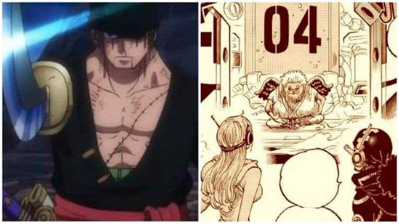 Roronoa Zoro dan Seraphim. (Dok. Shueisha, Toei Animation/One Piece)