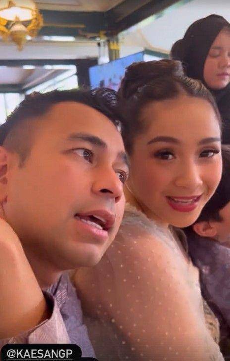 Raffi dan Nagita kondangan (Instagram.com/raffinagita1717)