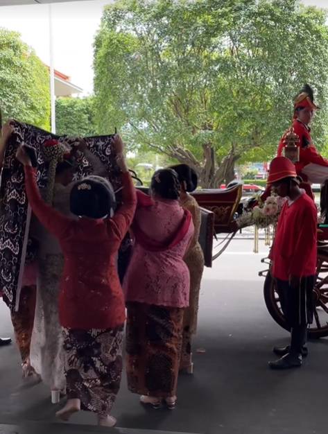 Akad nikah Kaesang Pangarep-Erina Gudono (10/12/2022) (instagram.com/astridanisah)