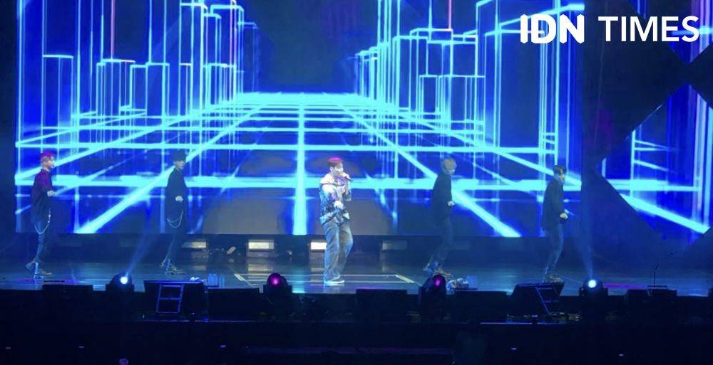 potret Jun. K di konser Saranghaeyo Indonesia 2022 (Dok. IDN Times/Elizabeth Chiquita)