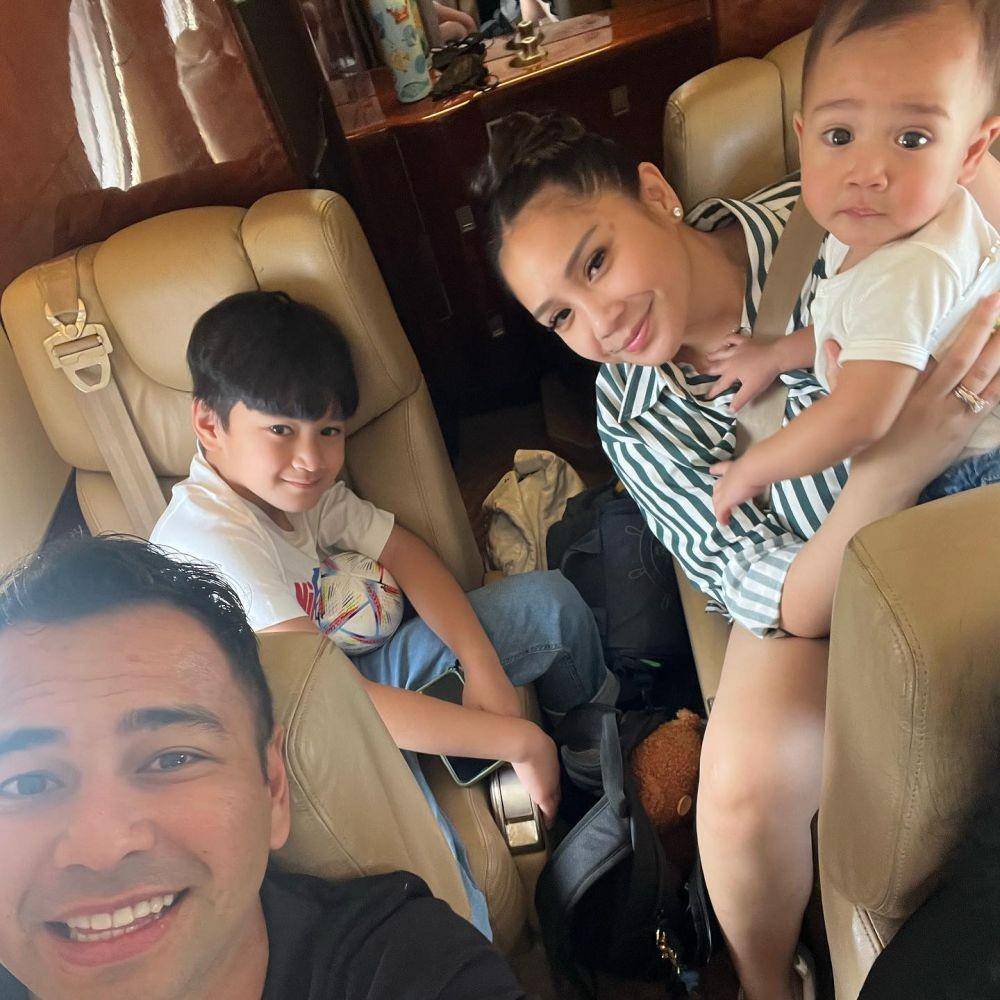 Raffi dan Nagita kondangan (Instagram.com/raffinagita1717)
