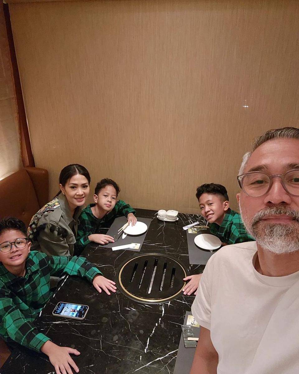 Lukman Sardi dan keluarga (instagram.com/lukmansrd)
