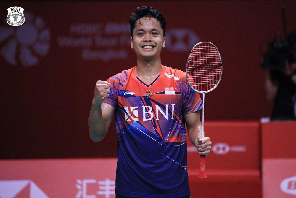 5 Fakta Menarik Anthony Sinisuka Ginting di World Tour Finals 2022